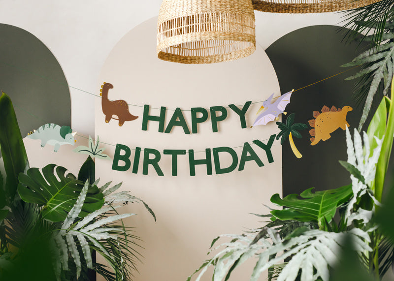 Joyeux anniversaire, le dinosaure Letterslinger