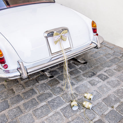 Ensemble de décoration de voiture Arcs de mariage