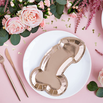 Assiettes Pecker Rose Gold 26.5cm 6pcs