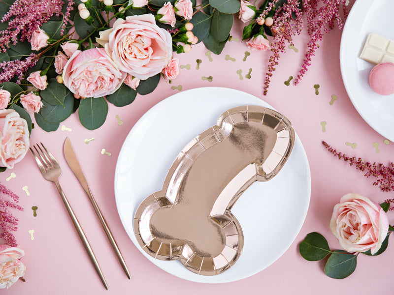 Assiettes Pecker Rose Gold 26.5cm 6pcs