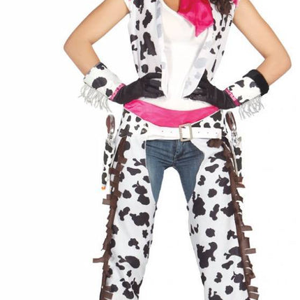 Costume de cowgirl rose