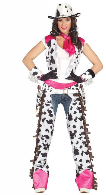 Costume de cowgirl rose