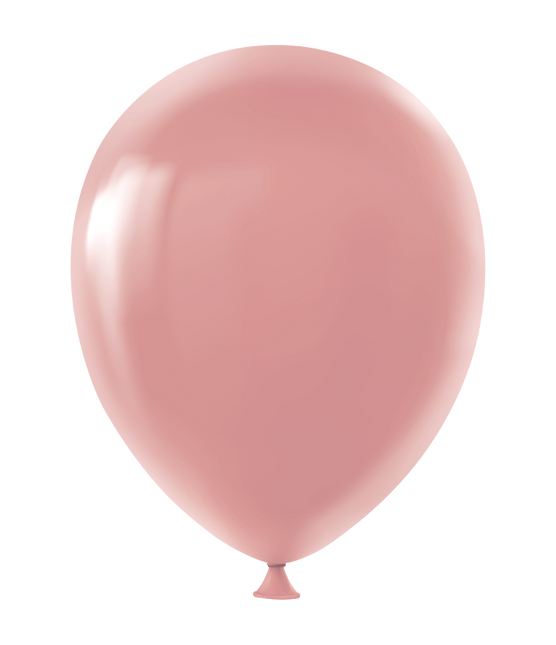 Ballons de baudruche or rose métallisé 30cm 8pcs