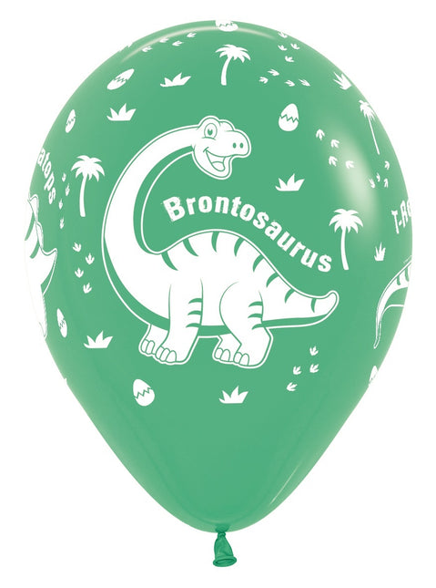 Ballons Dinosaures Mix 30cm 25pcs