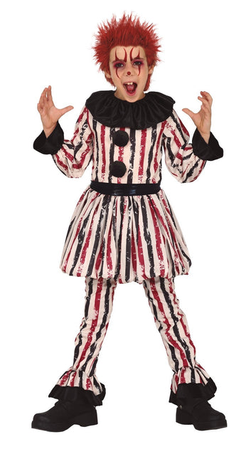 Horror Clown Halloween Costume Boy