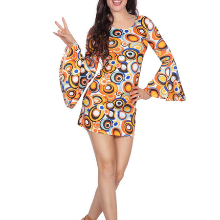 Robe hippie manches papillon