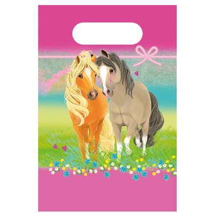 Sacs de fête Chevaux 23.4cm 8pcs