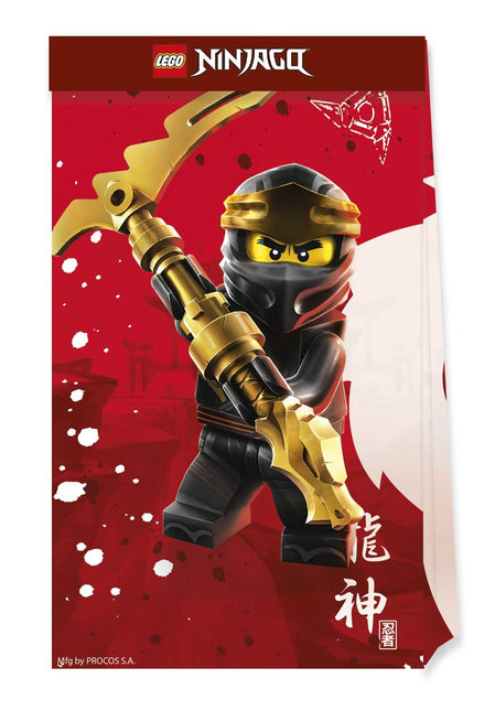 Lego Ninjago Sacs à partager Papier 4pcs