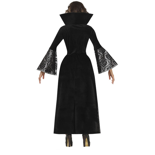 Robe d'Halloween Vampires Dames Argent