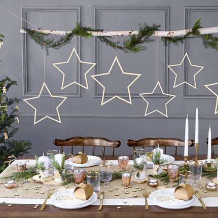 Chemin de table Joyeux Noël 2.5m