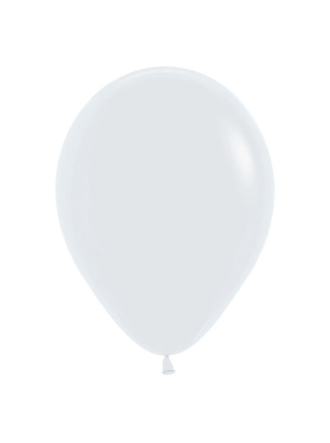 Ballons blancs 23cm 50pcs