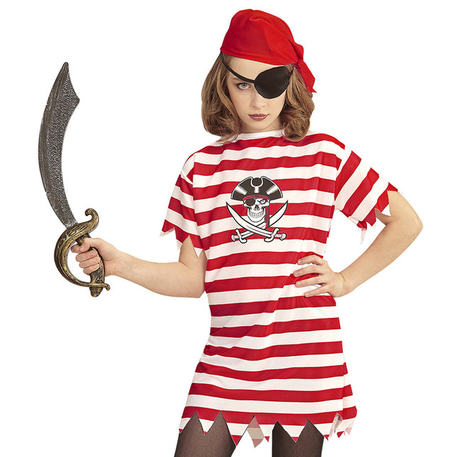 Chemise de pirate fille