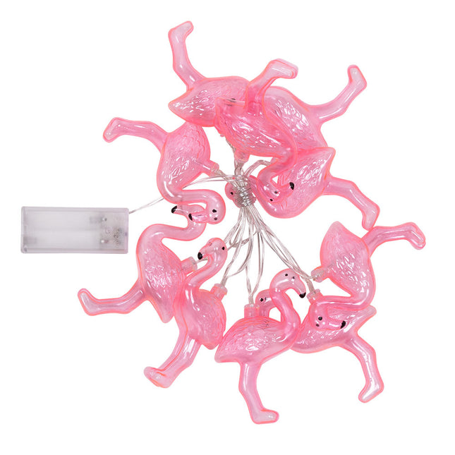 Guirlande lumineuse LED Flamingo 1.4m