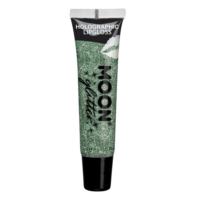 Moon Glitter Brillant à lèvres holographique vert 15ml