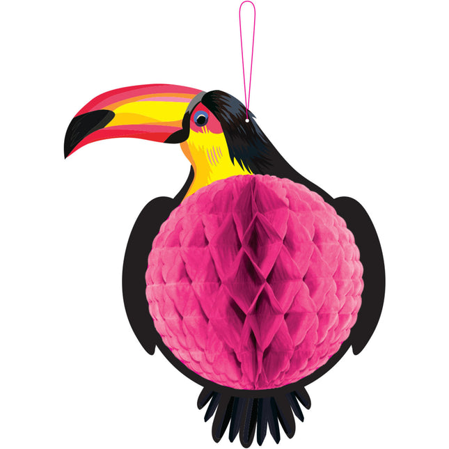 Toucan nid d'abeille Hawaii 33cm