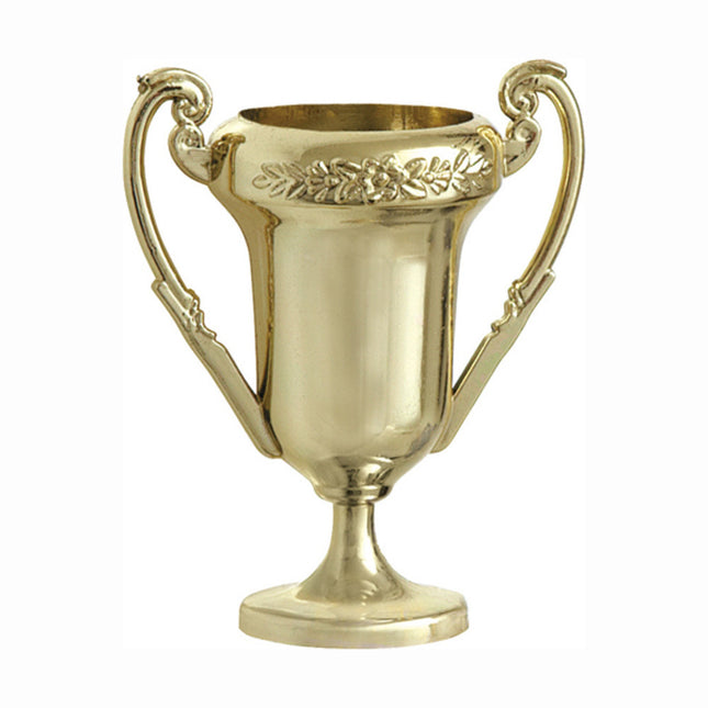 Distribue les cadeaux Trophée Or 6.5cm 4pcs