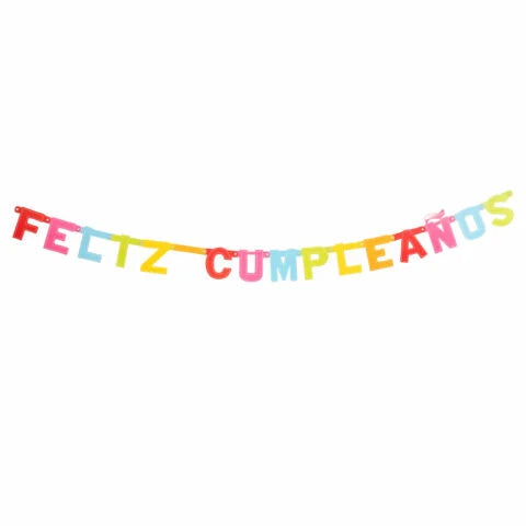 Guirlande de lettres Feliz CumpleañOs