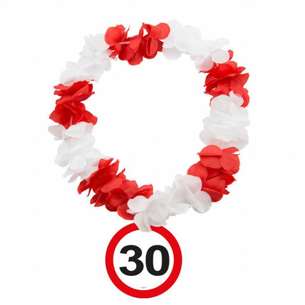 Panneau de signalisation Hawaii Wreath 30 Years