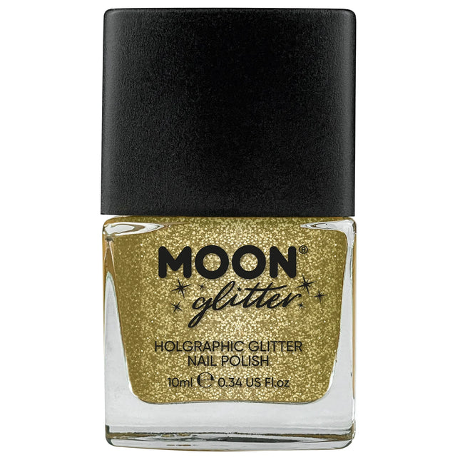 Moon Glitter Vernis à ongles holographique or 14ml