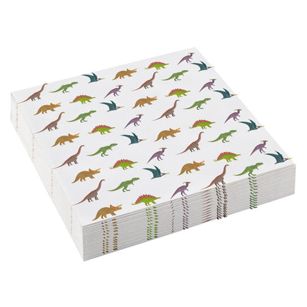 Serviettes de table Dinosaure 25cm 20pcs