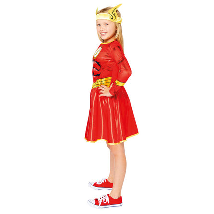 Costume d'enfant Flash Girl durable