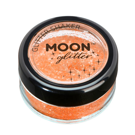 Moon Glitter Paillettes irisées Shakers Orange 5g