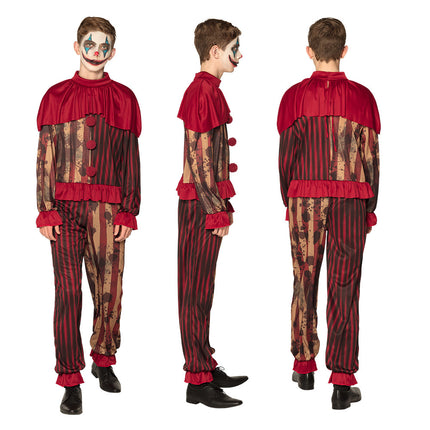 Halloween Costume de Clown Rouge Adolescent 14/16 ans