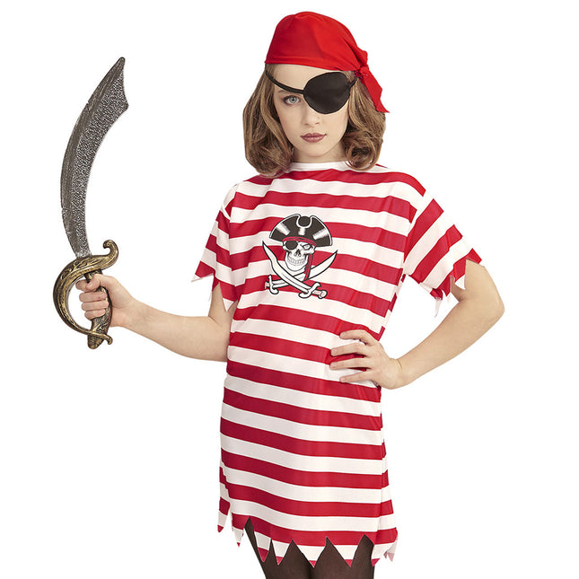 Chemise de pirate fille