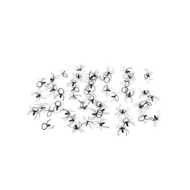 Fausses araignées 2cm 50pcs