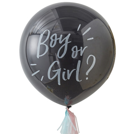 Ballon pour la révélation du sexe Garçon ou Fille 90cm