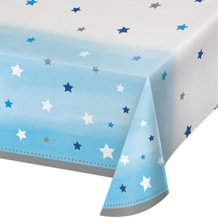 Nappe bleue étoiles 2.59m