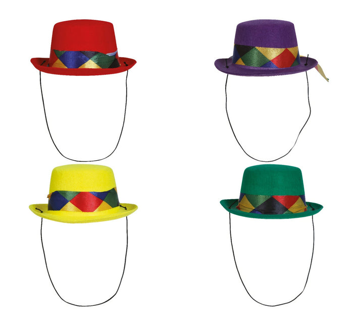 Chapeau de clown coloré Mini