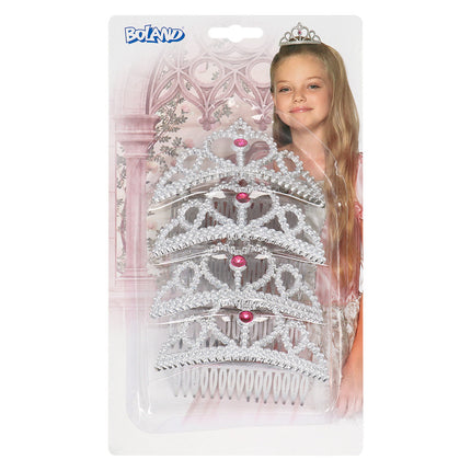 Bandeau de cheveux de princesses 4pcs