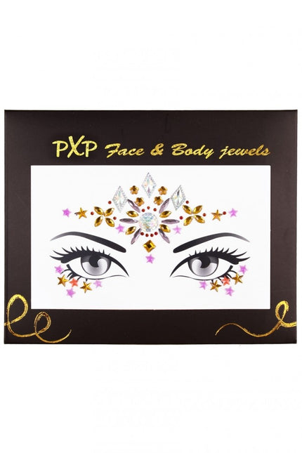 PXP Face Sticker Bijoux de visage Princesse Étoile