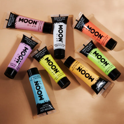 Moon Glow Pastel Neon UV Face Paint Vert Pastel 12ml