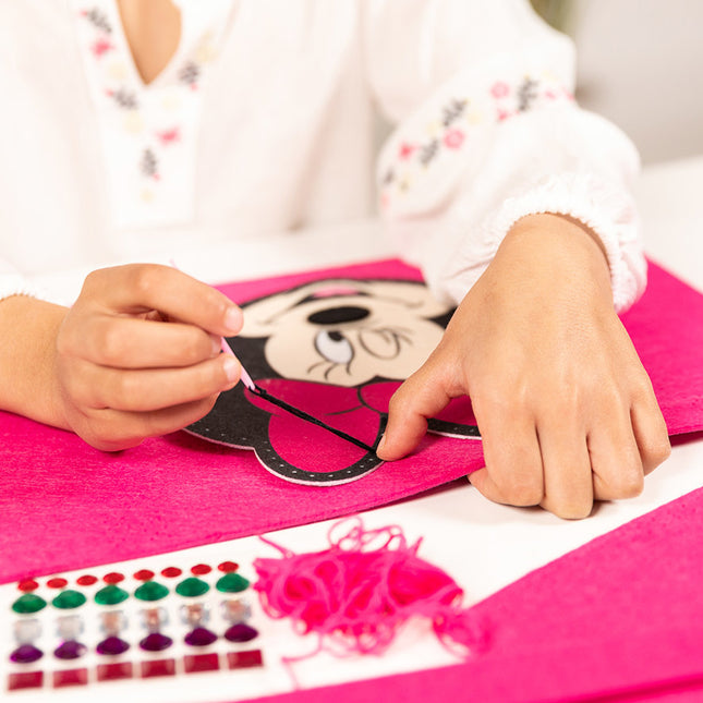 Ensemble de fabrication de sacs Minnie Mouse