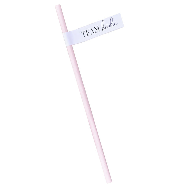 Pailles Team Bride 19cm 16pcs