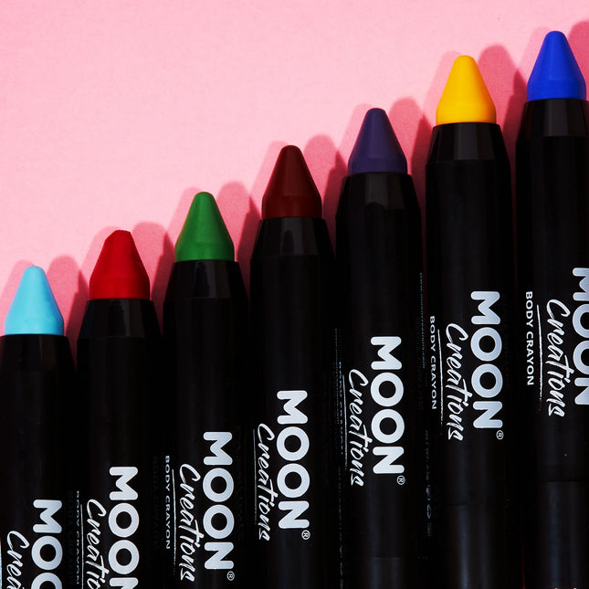 Moon Creations Crayons de couleur rose pour le corps 3.2g