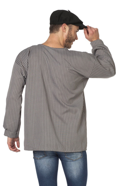 Blouse de fermier Hommes gris