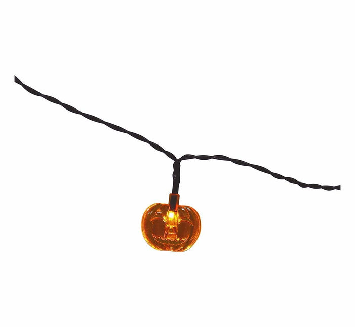 Guirlande lumineuse Halloween LED Citrouilles 1.55m