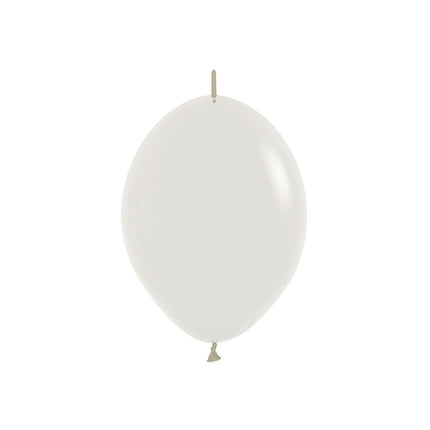 Ballons Pastel Crépuscule Crème 15cm 50pcs