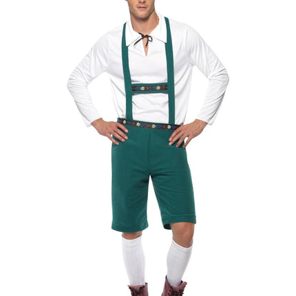 Ensemble Lederhosen vert