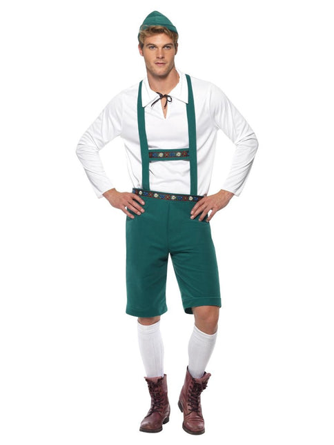 Ensemble Lederhosen vert