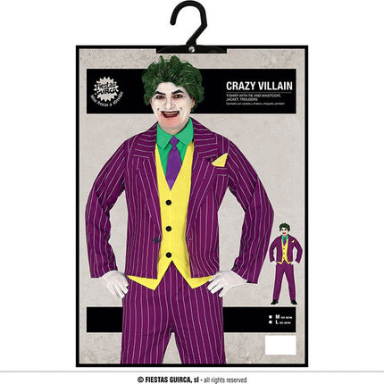 Costume Joker Homme Méchant