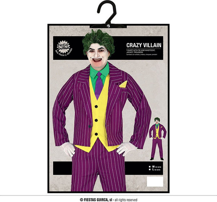 Costume Joker Homme Méchant