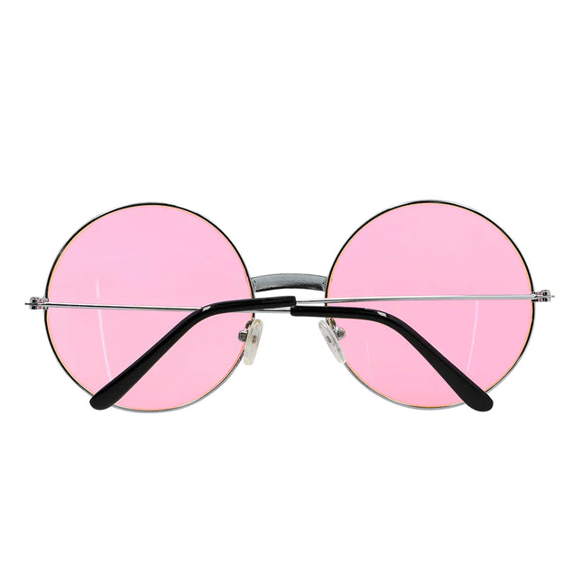Lunettes hippies roses