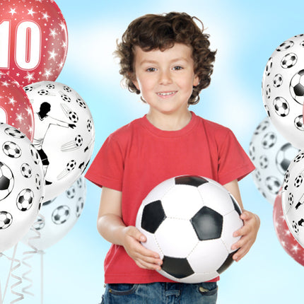 Ballons de football 30cm 6pcs