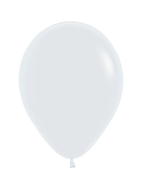 Ballons blancs 25cm 100pcs