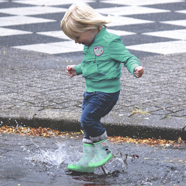 Bottes de pluie Woezel et Pip vertes