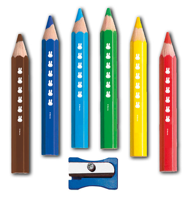 Miffy crayons de couleur 5pcs